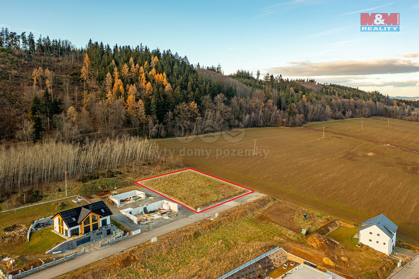 Prodej stavebního pozemku 1 542 m²