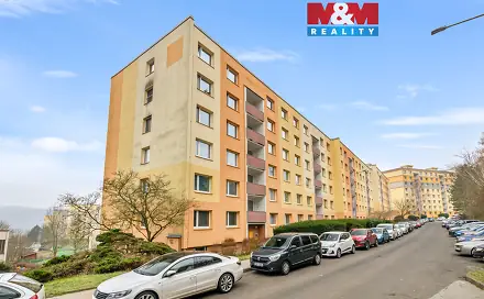 Pronájem bytu 1+1 32 m², Peškova, Ústí nad Labem - Mojžíř