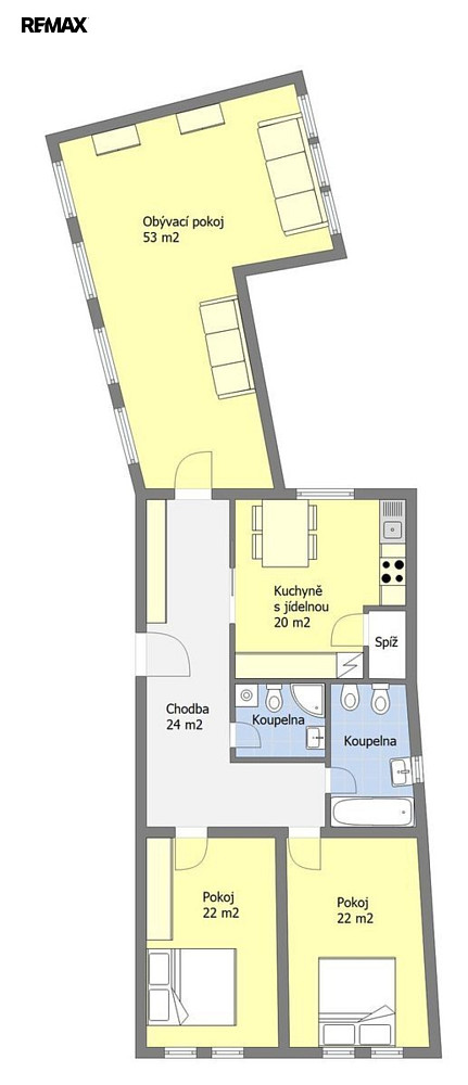 Prodej bytu 3+1 155 m² – fotografie 3