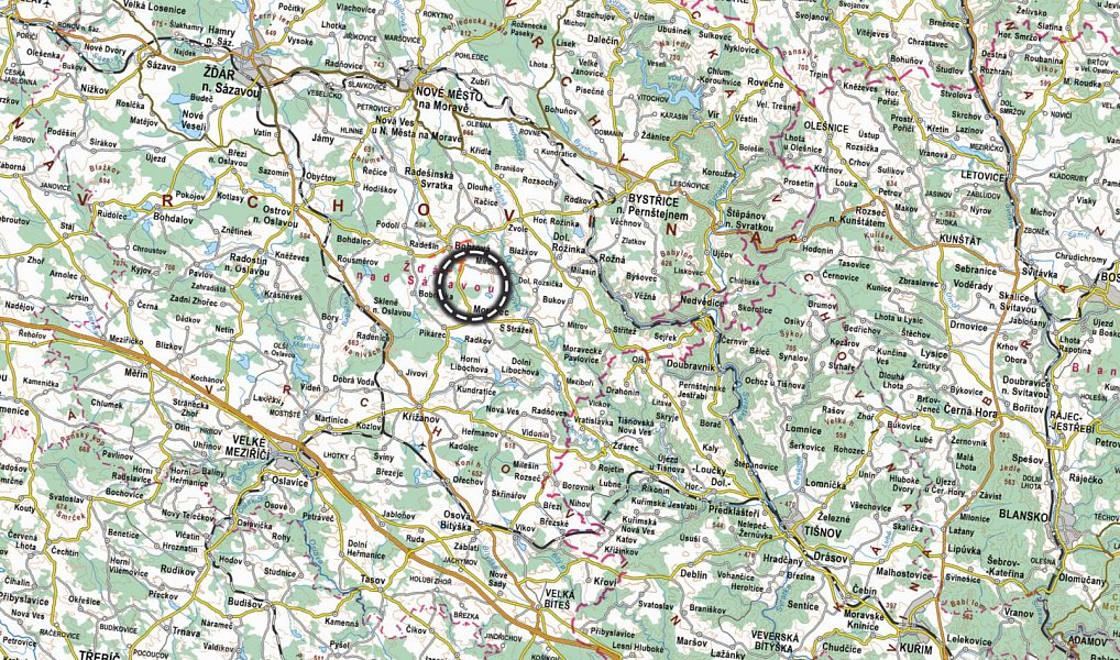 Prodej pole 58 272 m², Bobrová – náhled fotky 5