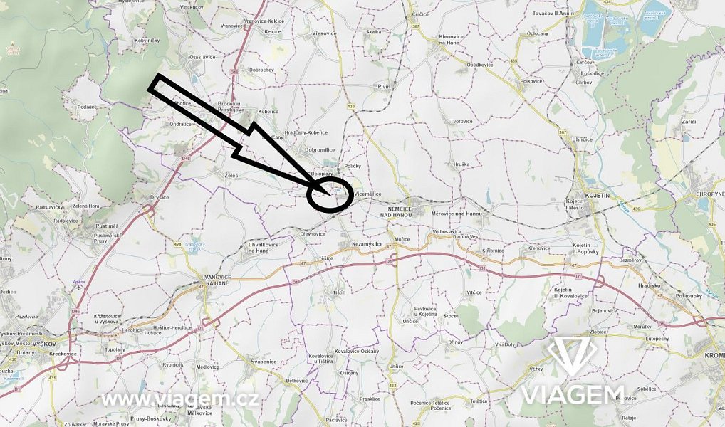 Prodej pole 5 054 m², Víceměřice – náhled fotky 4