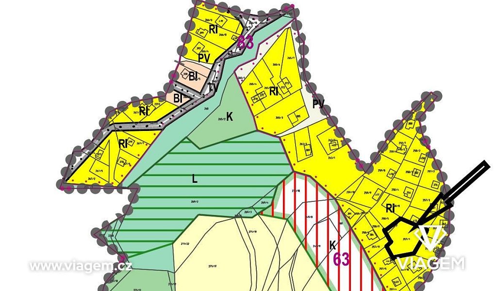Prodej zahrady 293 m², Stříbrnice – náhled fotky 2