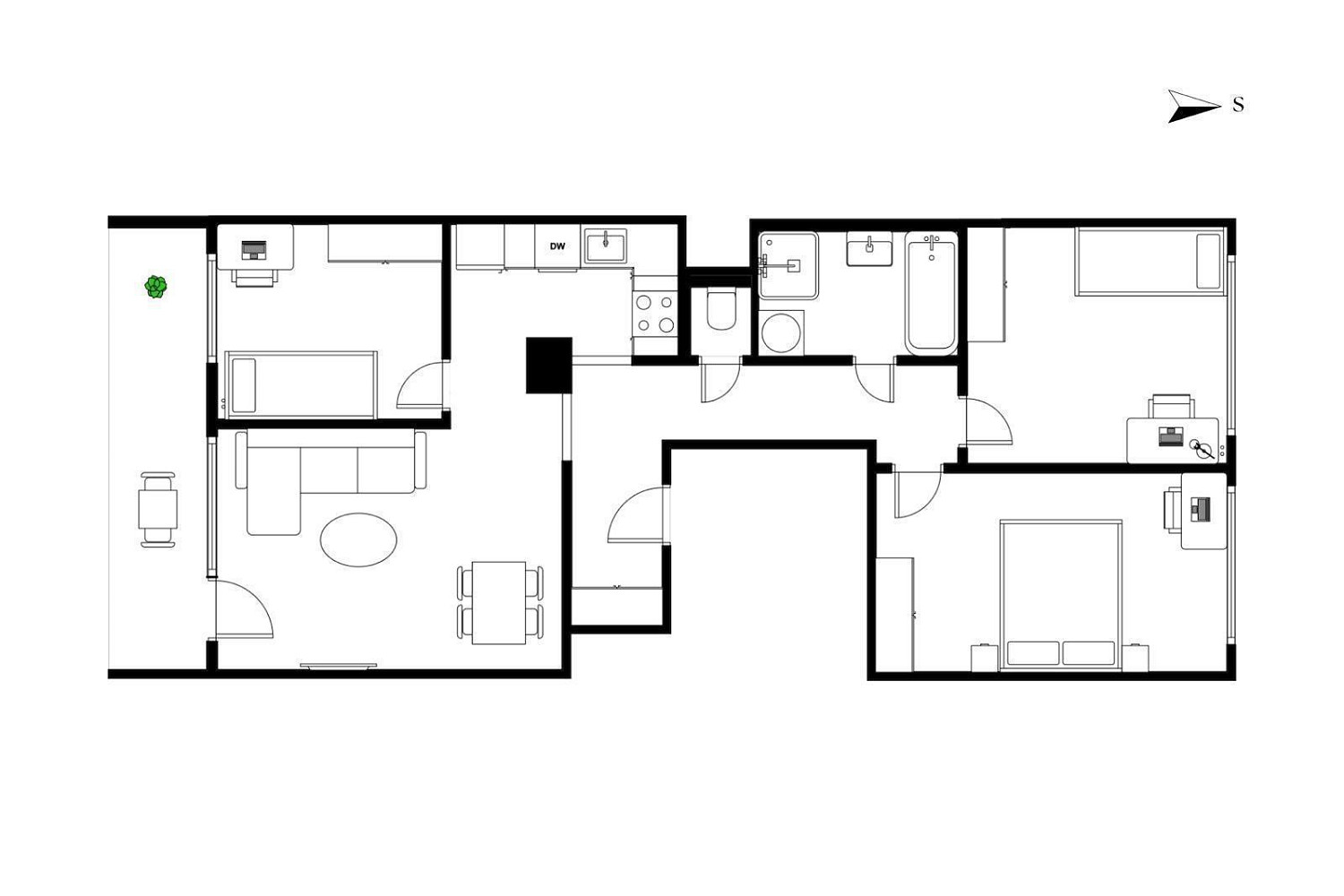 Prodej bytu 4+kk 76 m² — photo 3