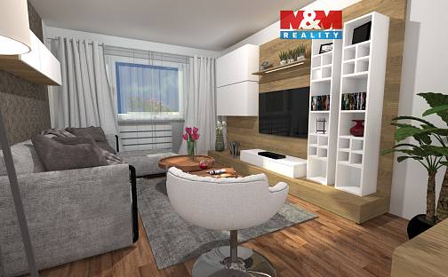 Prodej bytu 2+kk 43 m², Trnovanská, Teplice - Trnovany