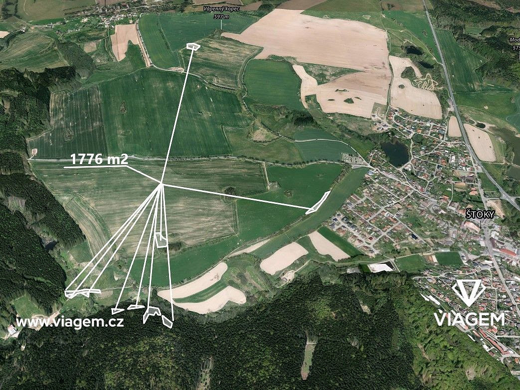 Prodej pole 370 m²