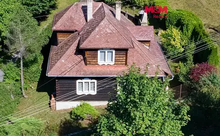 Prodej chaty/chalupy 175 m² s pozemkem 2 053 m², Valašské Meziříčí - Podlesí, okres Vsetín