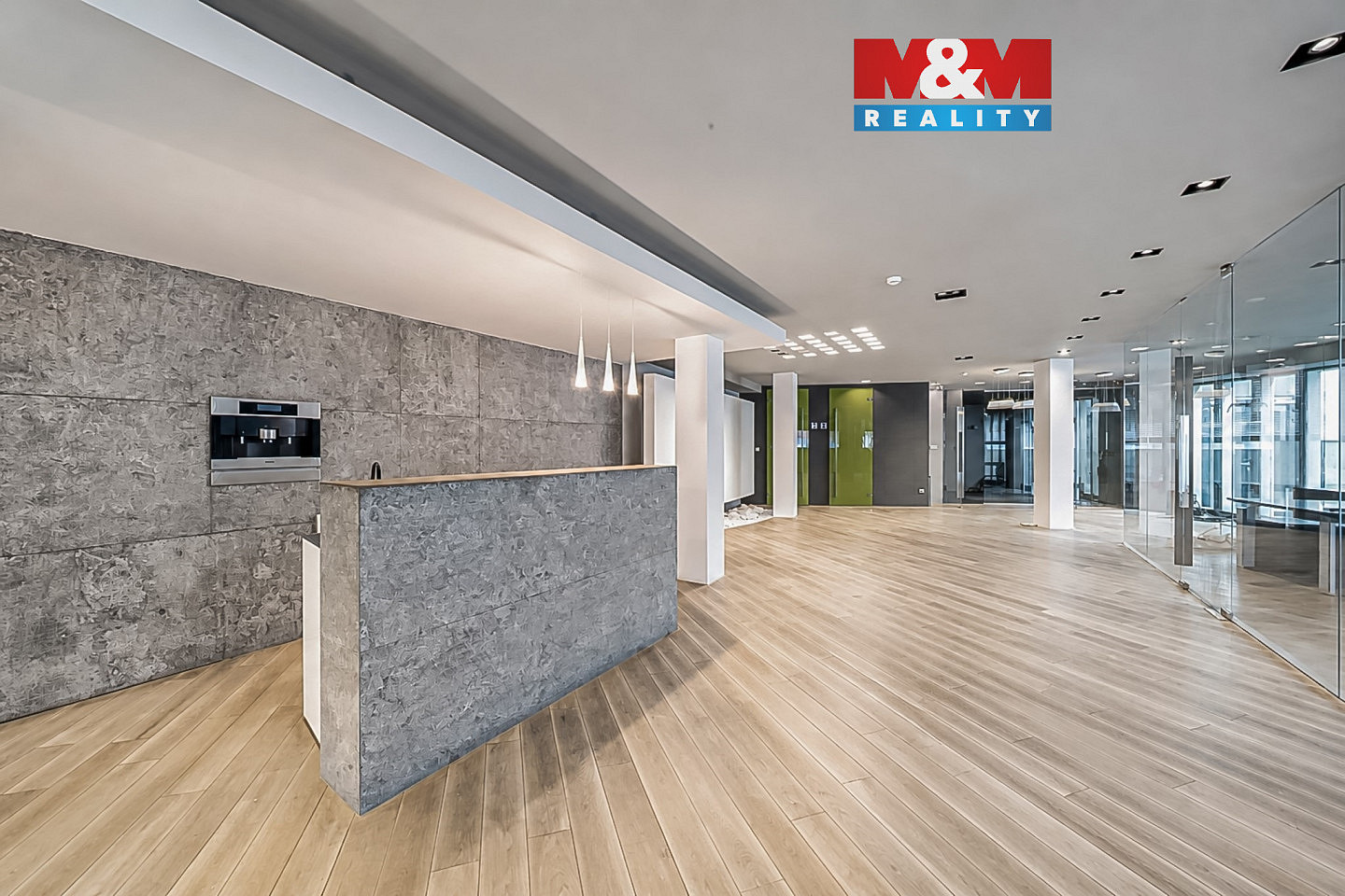 Pronájem kanceláře 208 m²