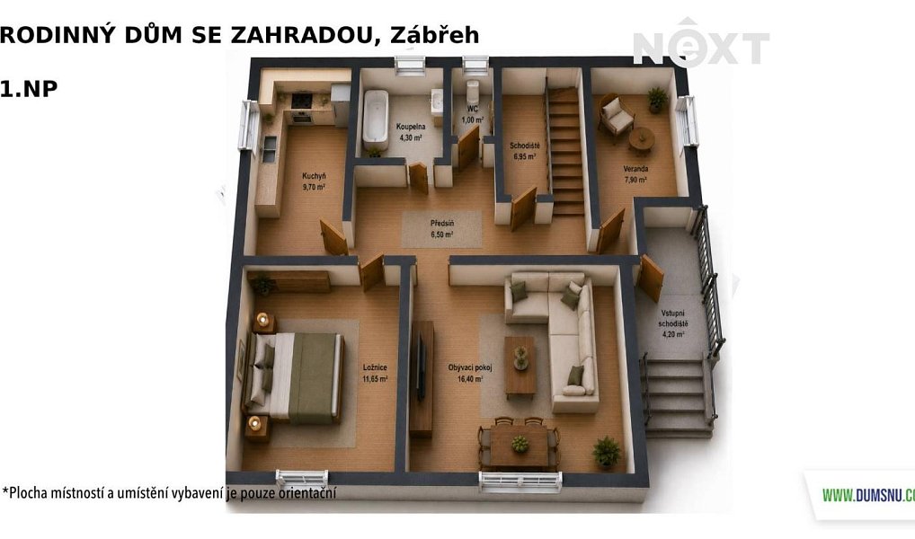 Prodej domu 150 m² s pozemkem 644 m², Zábřeh – náhled fotky 21