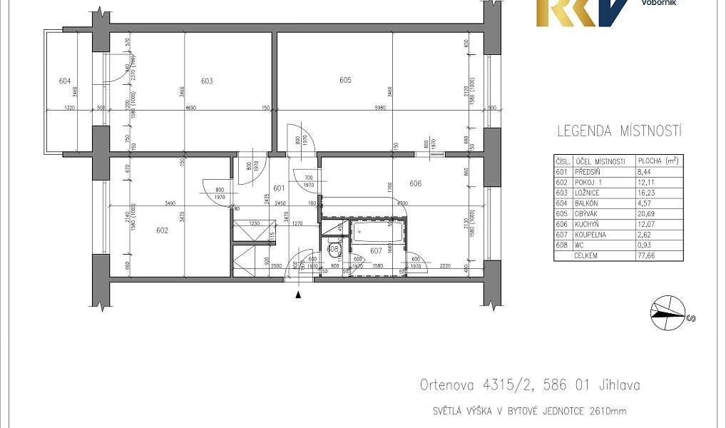 Prodej bytu 3+1 74 m², Jihlava – náhled fotky 8