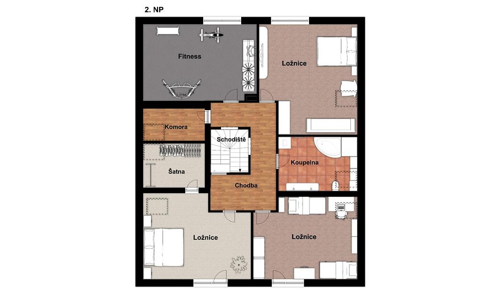 Prodej domu 373 m² s pozemkem 2 175 m², Libeř – náhled fotky 15