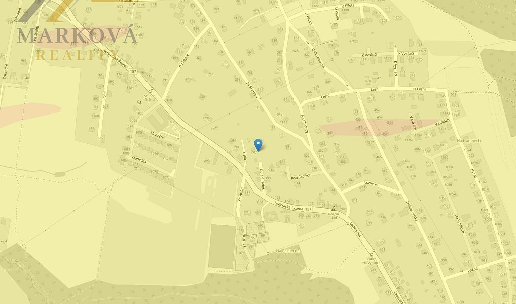 Prodej stavebního pozemku 874 m², Srubec – náhled fotky 15