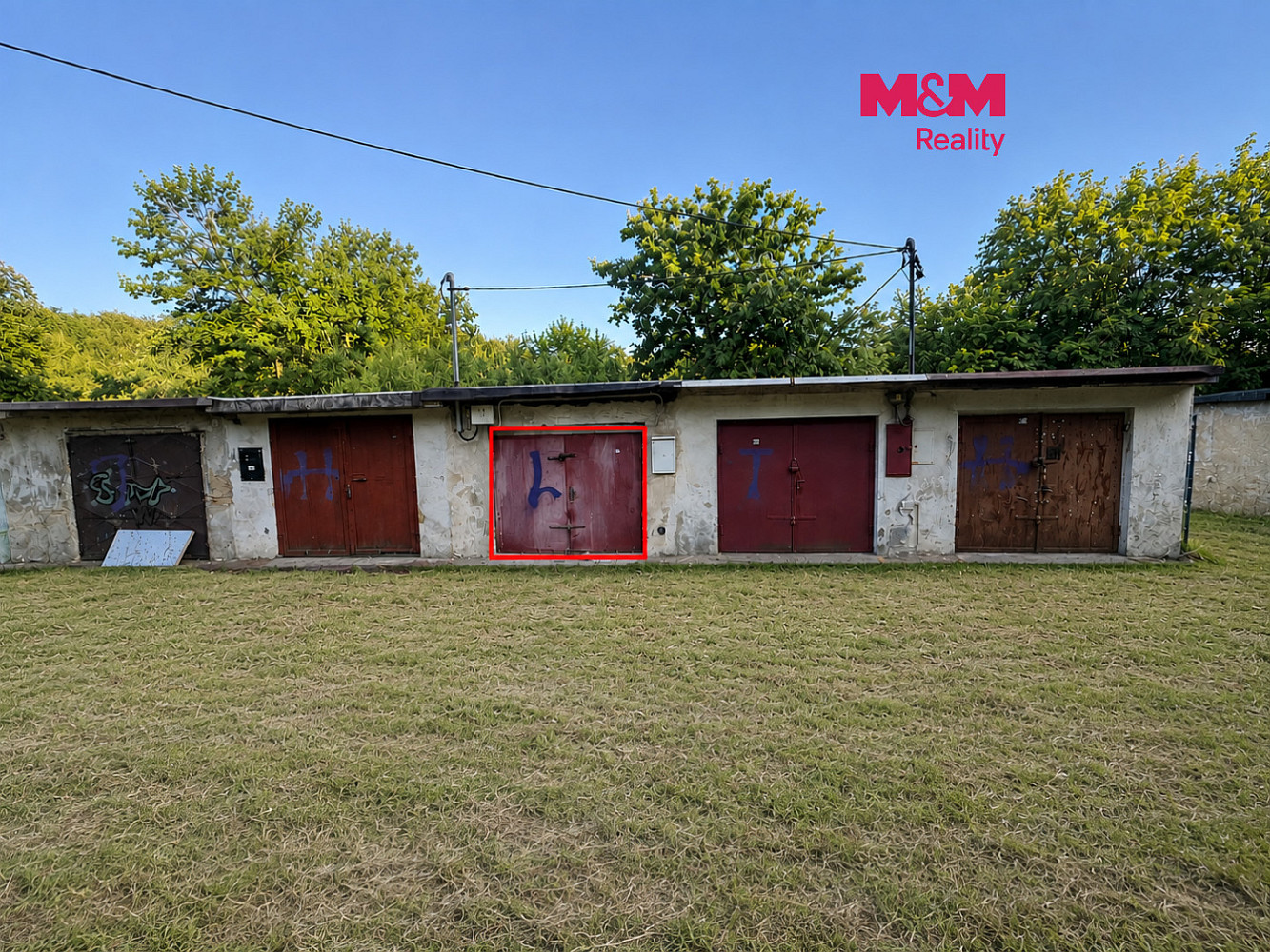 Prodej garáže, 22 m2, Ostrava, ul. Na Burni