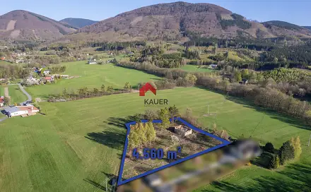 Prodej stavebního pozemku 4 560 m², Trojanovice, okres Nový Jičín