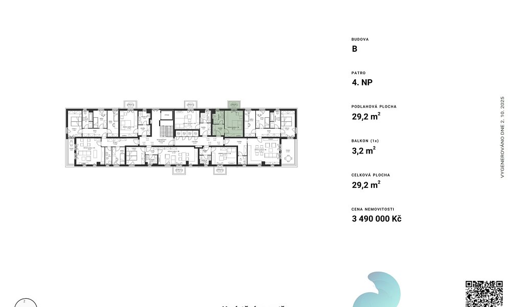Prodej bytu 1+kk 31 m², České Budějovice – náhled fotky 6