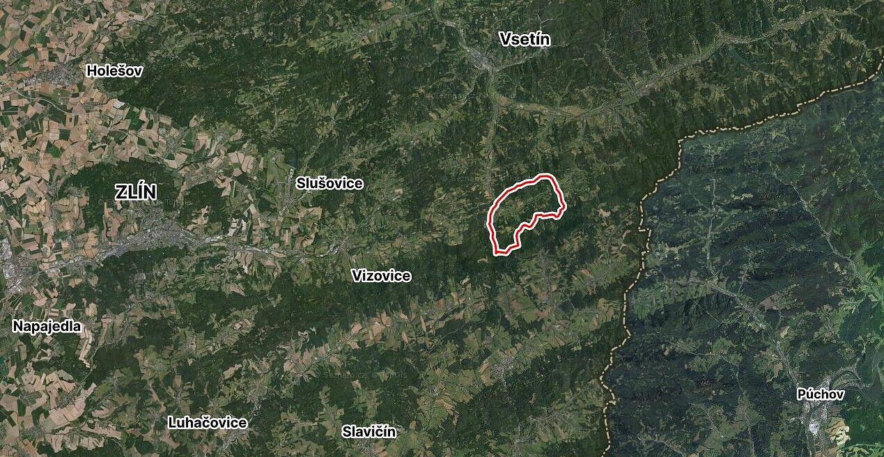 Prodej pole 2 855 m² – pohled 3