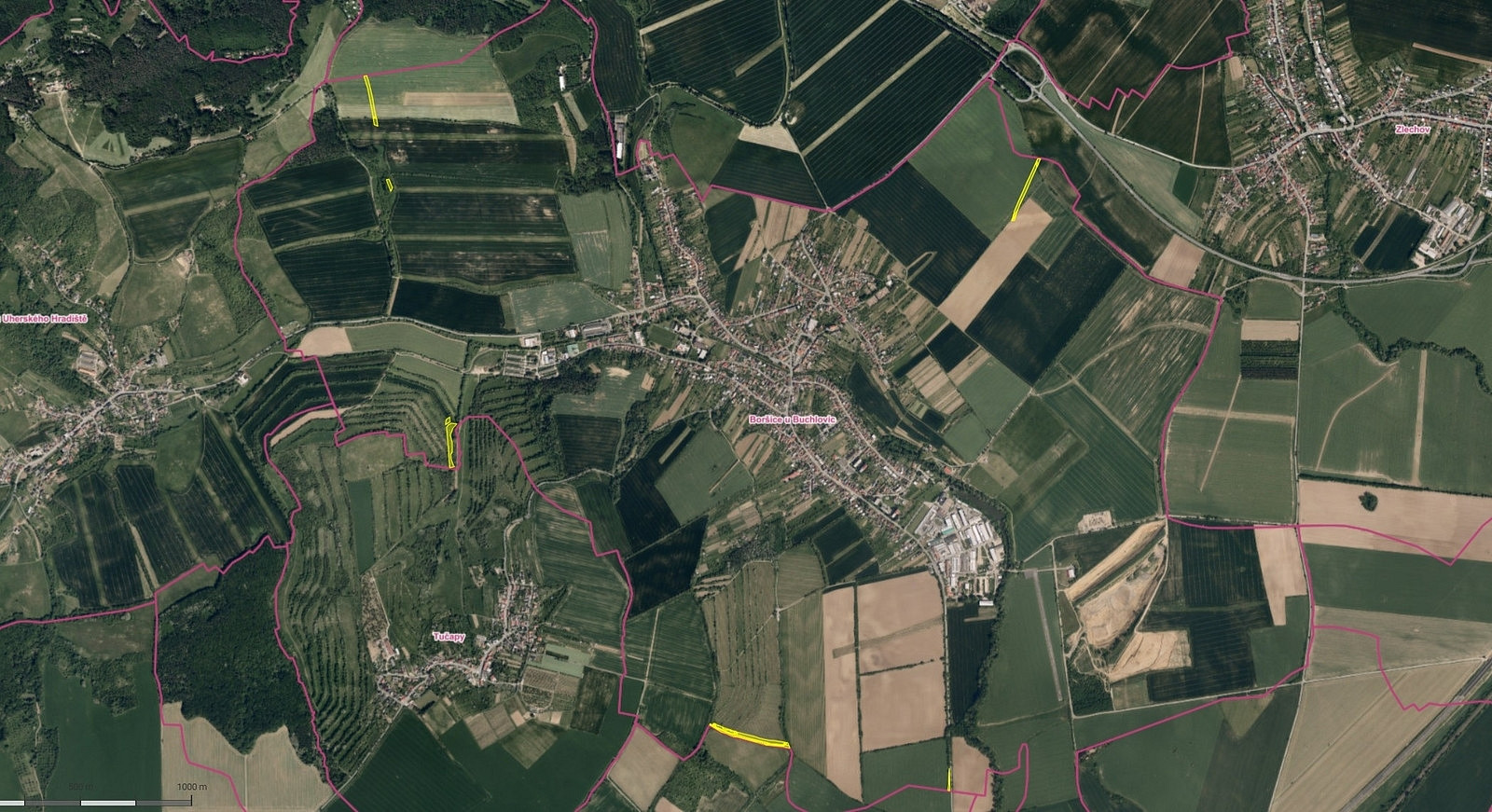 Prodej pole 8 735 m² – pohled 4