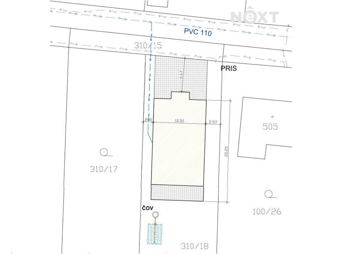 Prodej stavebního pozemku 625 m² – fotografie 4