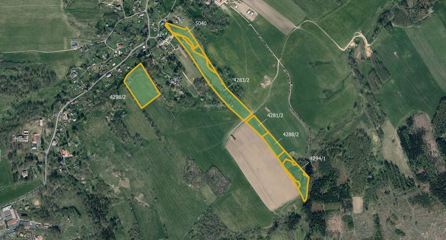 Prodej louky 50 106 m²
