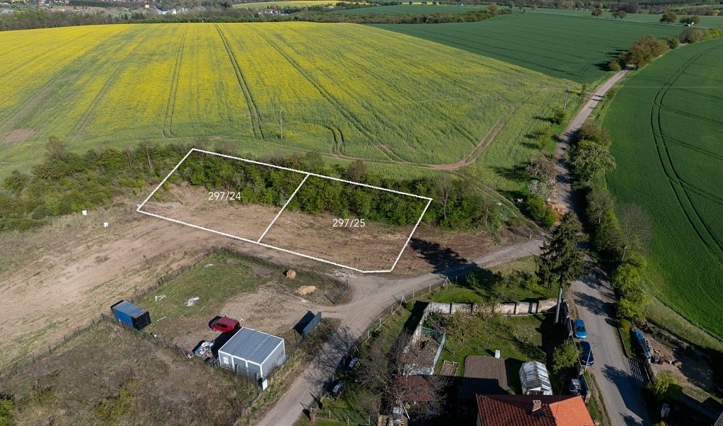 Prodej stavebního pozemku 1 605 m², Vrbčany – náhled fotky 5
