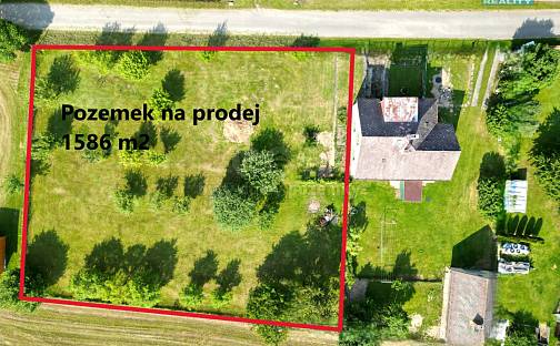 Prodej stavebního pozemku 1 586 m², Sepekov - Líšnice, okres Písek