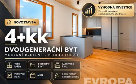 Prodej bytu 4+kk 86 m²