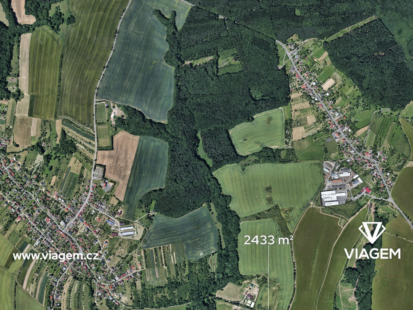 Prodej pole 956 m² – fotografie 3
