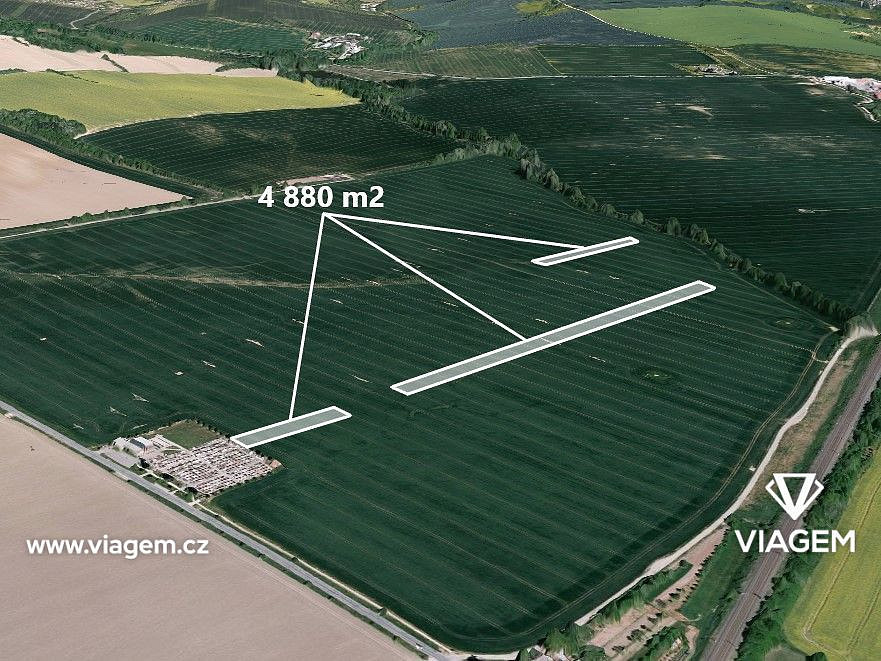 Prodej pole 1 420 m²
