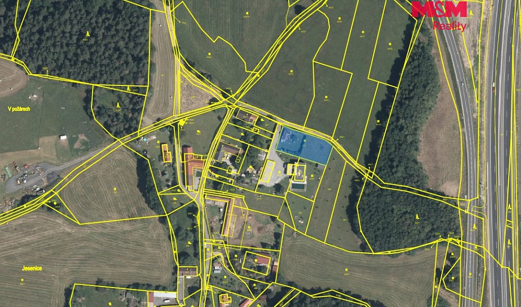 Prodej stavebního pozemku 1 206 m², Příbram – náhled fotky 16