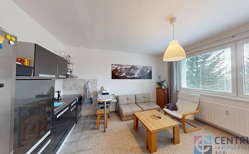 Pronájem bytu 2+kk 40 m², Mšenská, Jablonec nad Nisou - Mšeno nad Nisou