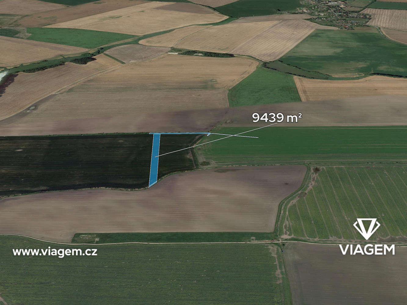 Prodej pole 1 432 m²
