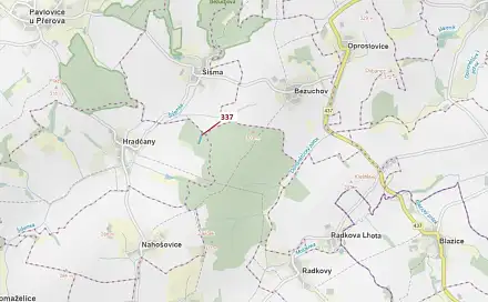 Dražba lesa 5 963 m², Šišma