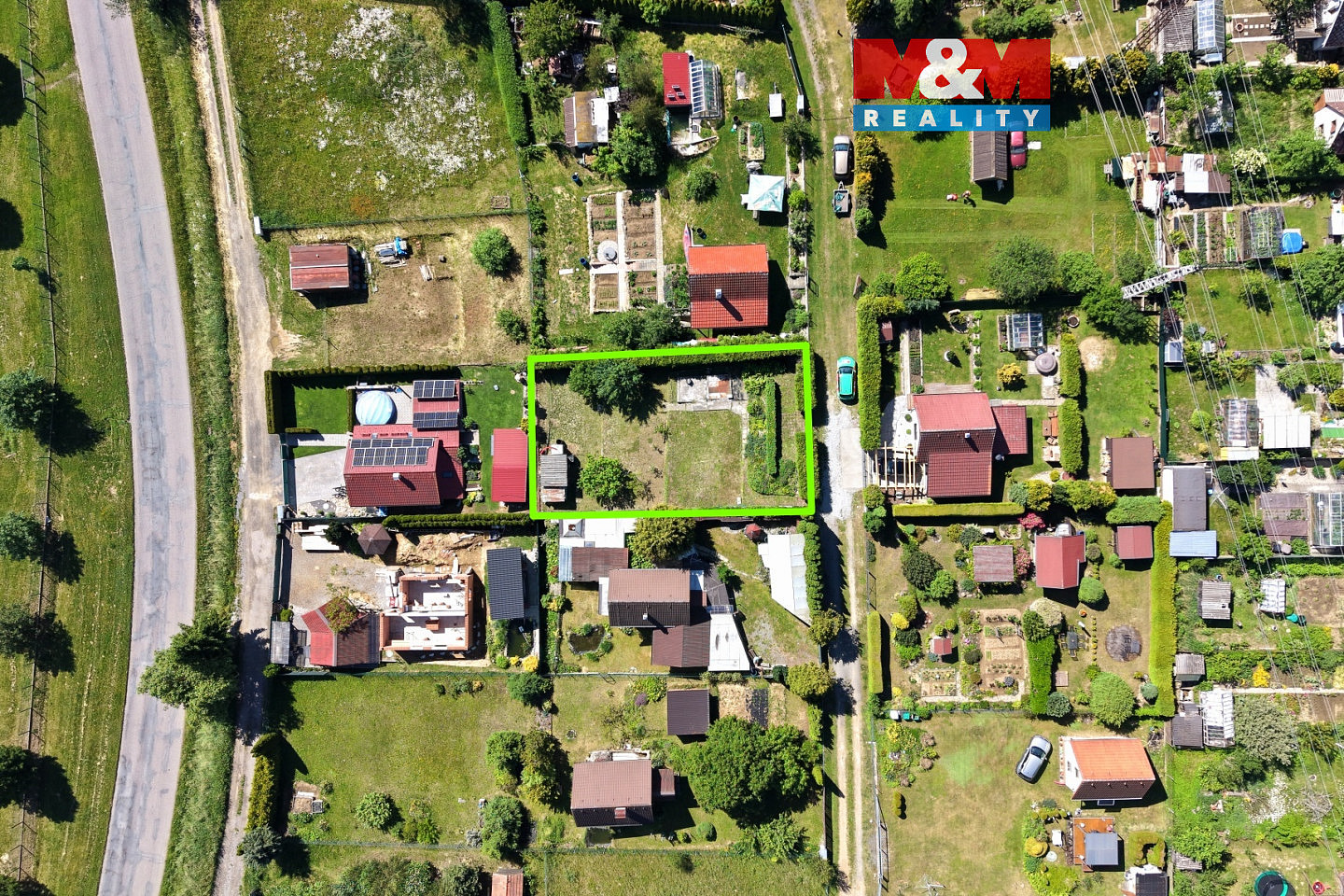 Prodej stavebního pozemku 458 m²
