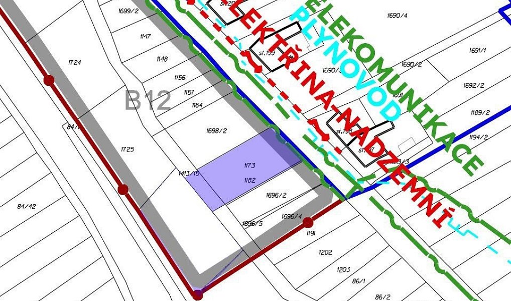 Prodej stavebního pozemku 777 m², Nemotice – náhled fotky 12