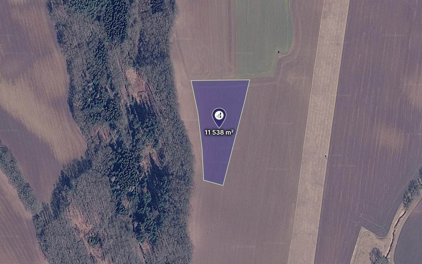 Prodej pole 11 538 m²