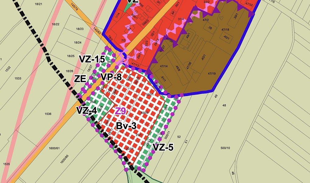 Prodej stavebního pozemku 2 195 m², Bechyně – náhled fotky 9