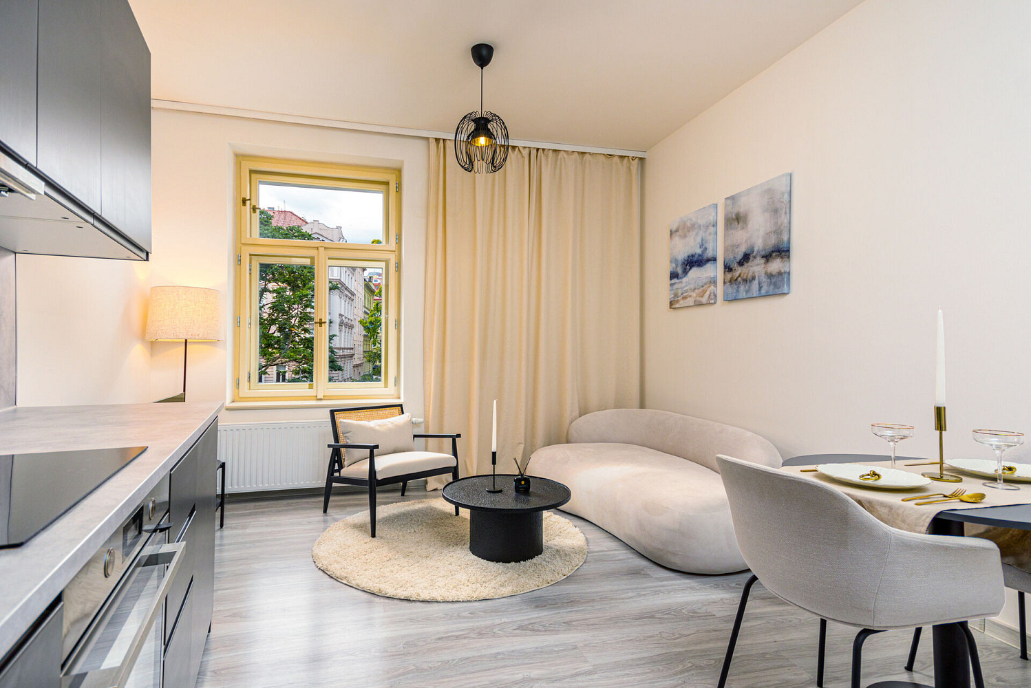 Pronájem bytu 2+kk 36 m² – fotografie 3