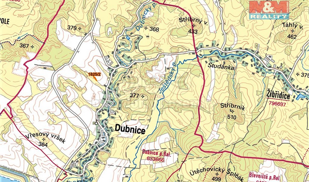 Prodej lesa 1 219 m², Dubnice – náhled fotky 5