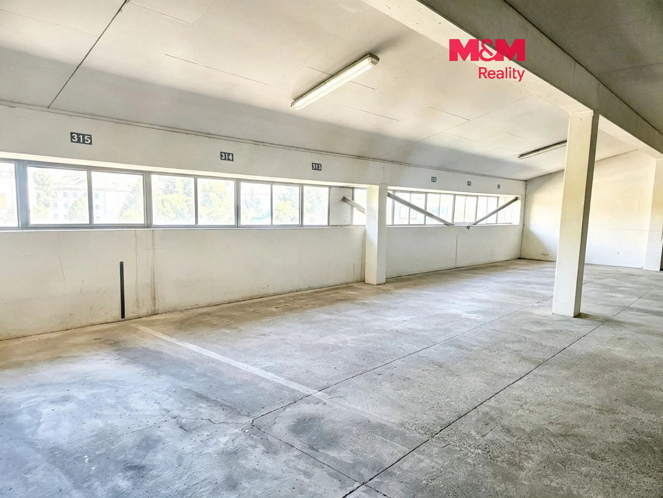 Prodej garážového stání č. 314, 12 m2, Brno, ul. Voroněžská