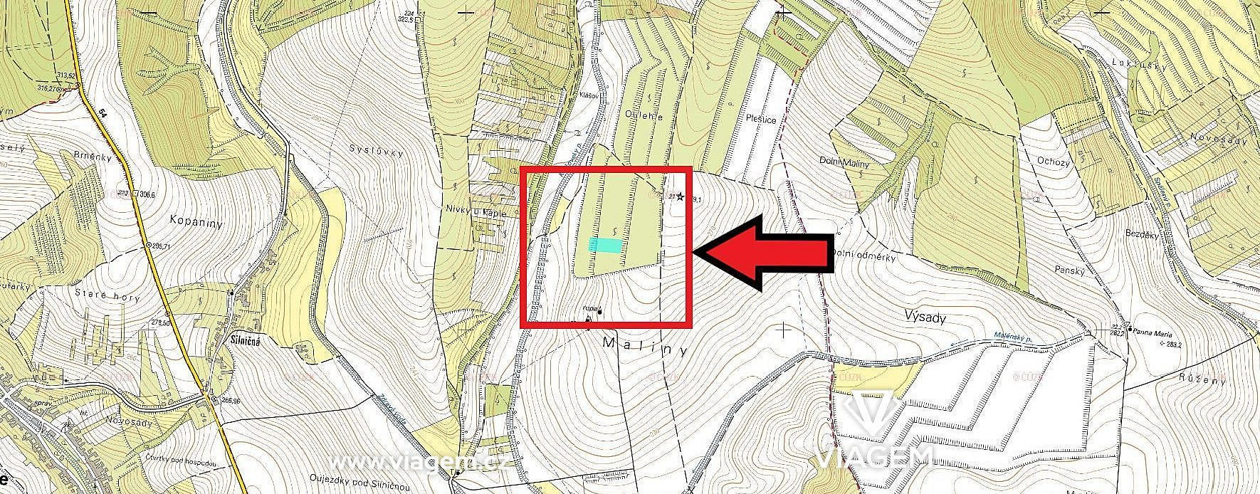 Prodej pole 1 017 m² – fotografie 4