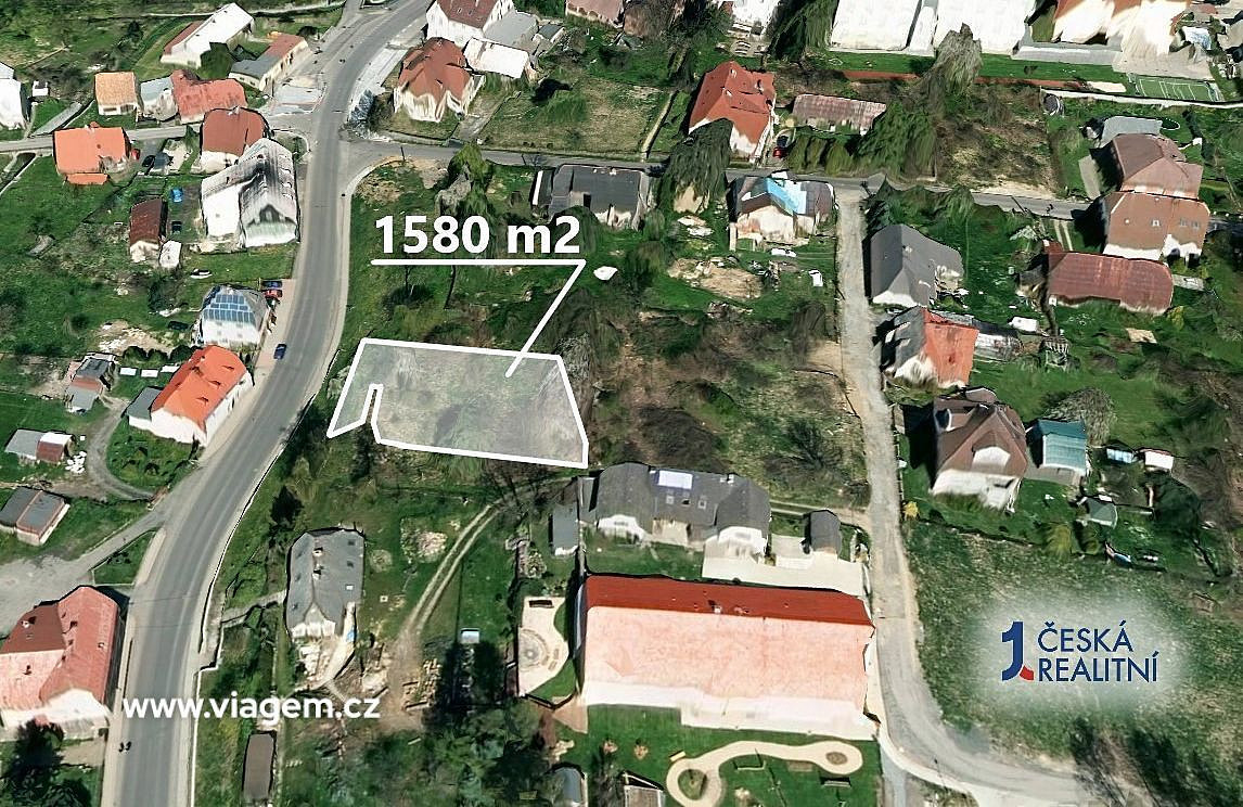 Stavební - bydlení 1 580 m², Podíl 40 % o výměře 632 m² – pohled 2