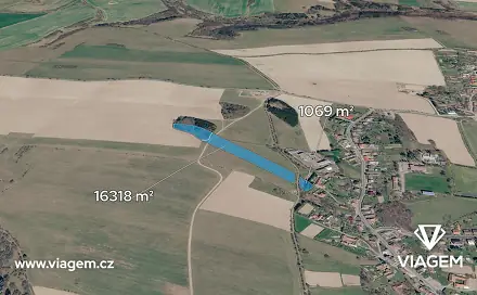 Prodej pole 362 m², Lipová, okres Prostějov
