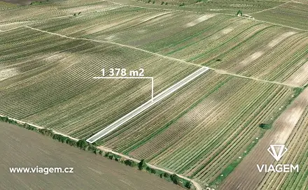 Prodej pole 689 m², Rakvice, okres Břeclav