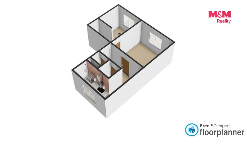 Prodej bytu 2+1 56 m², Kadaň – náhled fotky 6