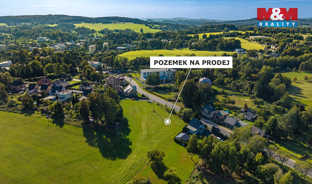 Prodej stavebního pozemku 1 591 m², Krásná Lípa – náhled fotky 5
