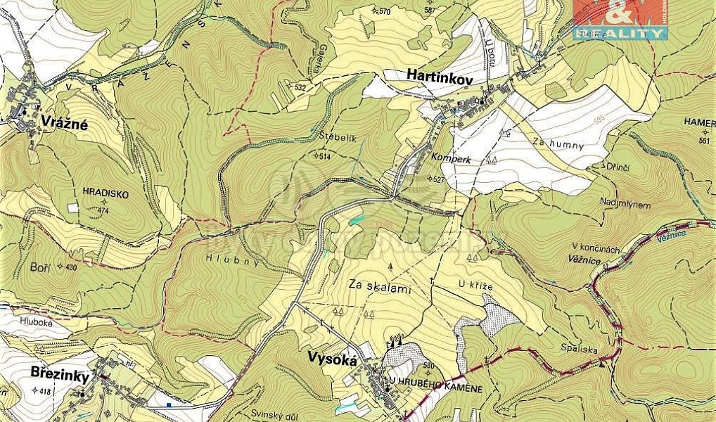 Prodej lesa 420 m², Vysoká – náhled fotky 5