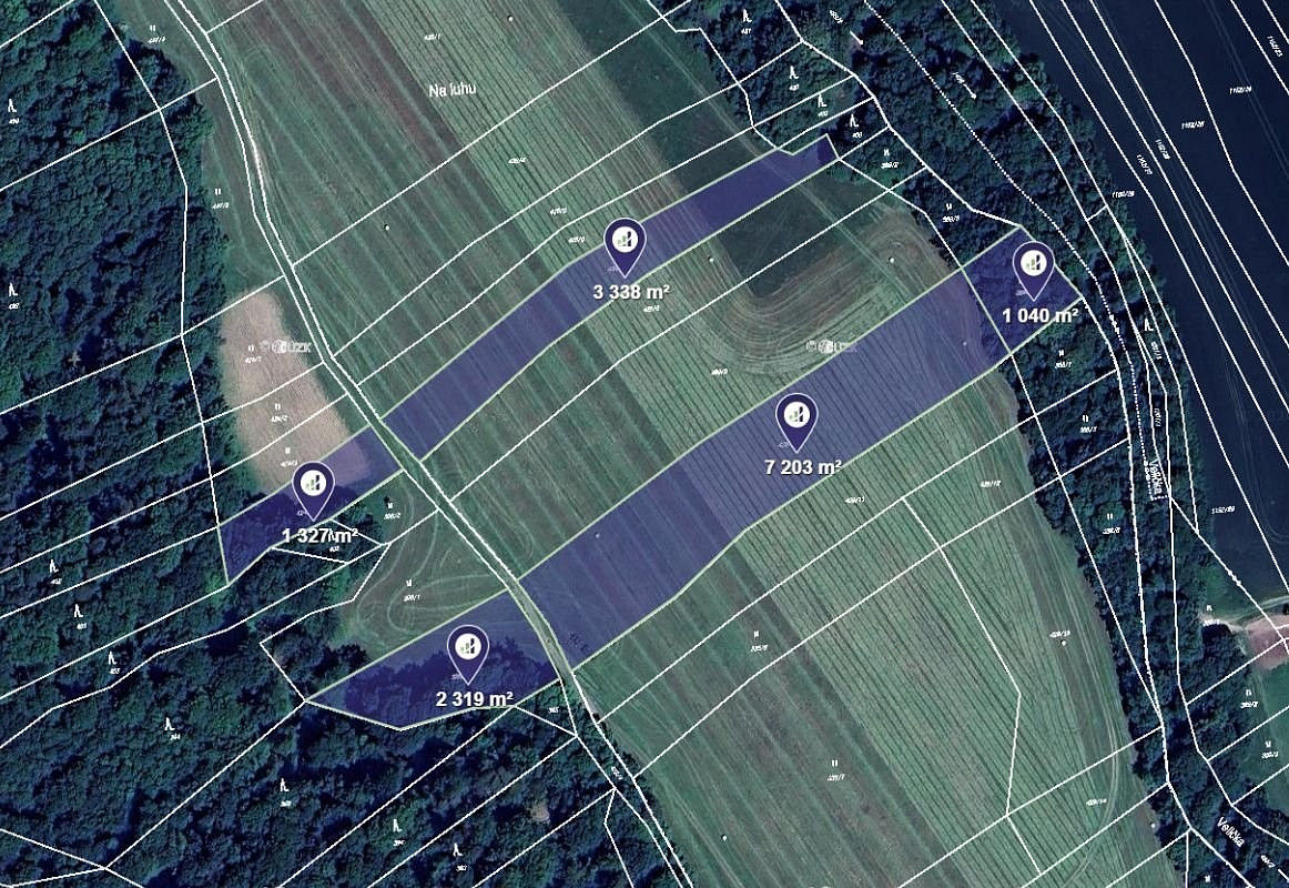 Prodej pole 77 991 m²