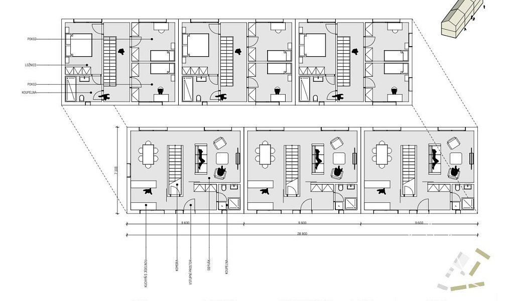 Prodej domu 116 m² s pozemkem 282 m², Suchdol – náhled fotky 12