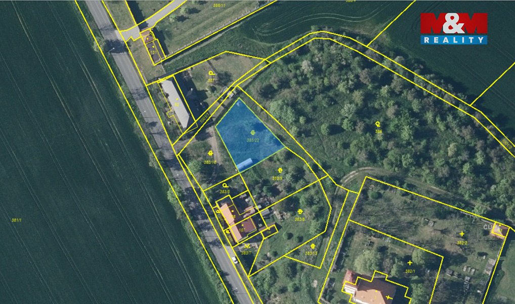 Prodej zahrady 620 m², Údlice – náhled fotky 12