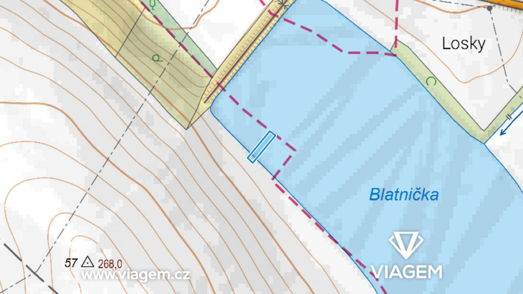 Prodej vodní plochy 671 m² – fotografie 3