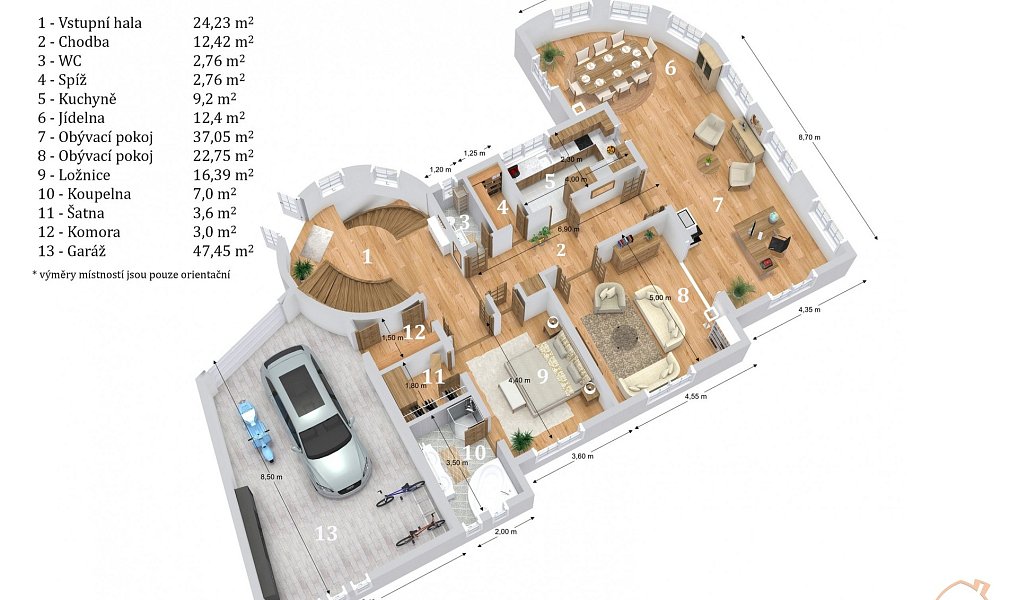 Prodej domu 470 m² s pozemkem 929 m², Luhačovice – náhled fotky 41